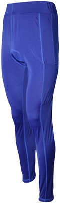 Aerodoc Solid Men Light Blue Tights