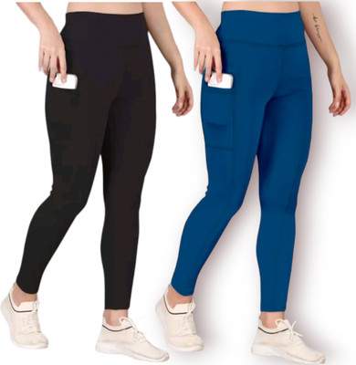Earth joy Solid Women Multicolor Tights