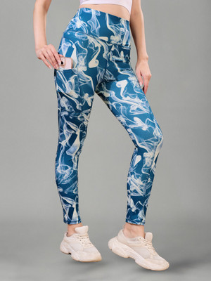 Kashikey creation Printed Women Multicolor Tights