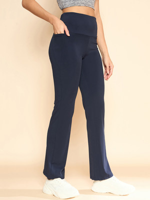 COLOR CAPITAL Solid Women Dark Blue Tights