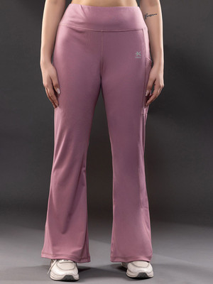 HRX by Hrithik Roshan Solid Women Pink Tights