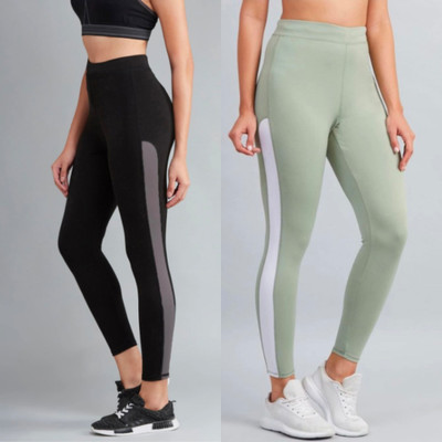 Earth joy Solid Women Multicolor Tights