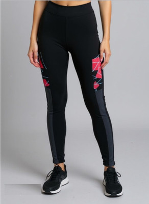 Coolest Fashion Striped Women Black Tights