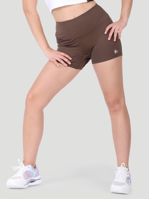 Woomfox Solid Women Brown Tights