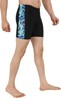 never lose Printed Men Black Tights