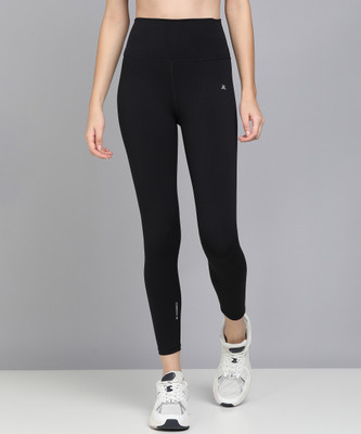 KOBO Solid Women Black Tights