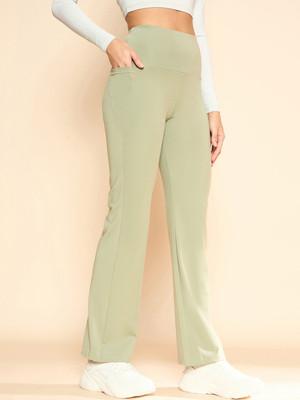 COLOR CAPITAL Solid Women Green Tights