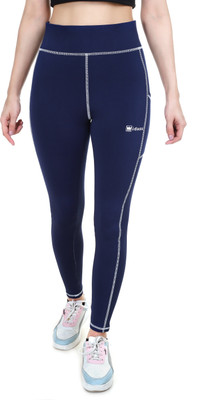 IDASS Solid Women Blue Tights