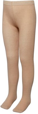 Supersox Solid Girls Beige Tights