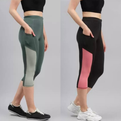 Earth joy Solid Women Multicolor Tights