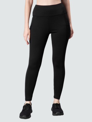 Madact Solid Women Black Tights
