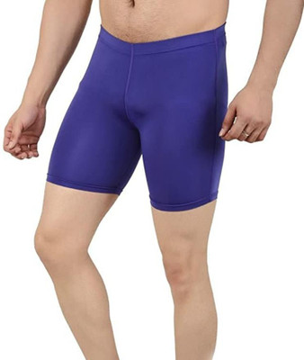 Shiv Shankar Sells Solid Men Dark Blue Tights