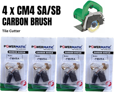 Powermatic Cm4sa Model Carbon Brush For SA/SB Type Tile Cutter Marble Cutter(1200 W)