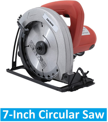 Sauran Corded Electric Circular Saw 7 Inch Circular Saw Max Cutting Depth (CLS13) Handheld Tile Cutter(1100 W)