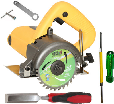 Digital Craft Circular Saw Machine 110MM,25mm Wood Chisel,2 In 1 Screw Driver Marble Cutter(1400 W)