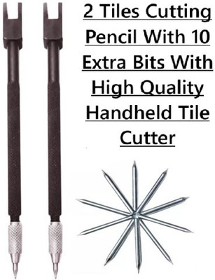 REIOENT PCS 2 Tile Cutter With 10 Extra Bits Handheld Tile Cutter Handheld Tile Cutter(0 W)