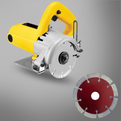 RanPra 110MM CUTTER MACHINE WITH 1 MARBLE CUTTING BLADE Handheld Tile Cutter(1300 W)