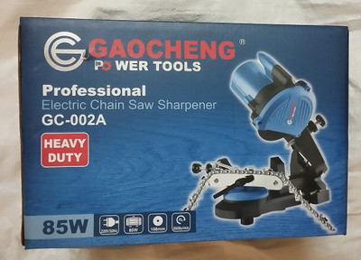 GAOCHENG GC-002A Chainsaw Sharpener Sold by SSS Traders Manual Cutter(85 W)