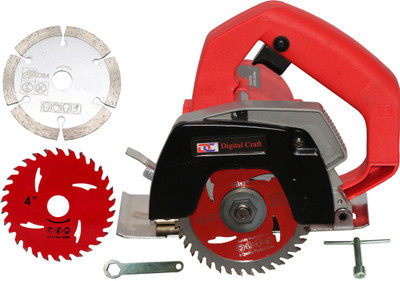Digital Craft High-power Circular Saw Slotting Machine Electric Saw Stone Cutting Machine Ceramic Tile Woodworking Multi-function Marble machine Handheld Tile Cutter(1400 W)