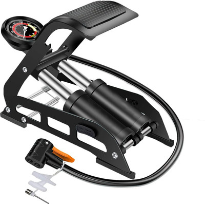 AUTOset 160 psi Tyre Air Pump for Car & Bike(Double Foot)