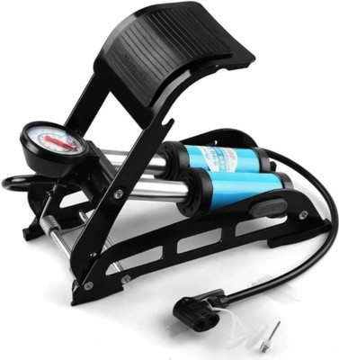 EXOLLENT High-Pressure Air Foot Pump EXLNT25N40 160 psi Tyre Air Pump for Car & Bike(Double Foot)