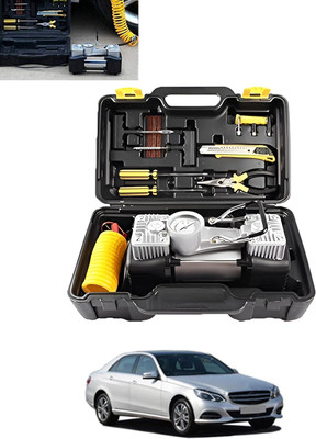 MSNP Universal Big Black Attachi 12V/150PSI Air Pump With Tool For Car-80 150 psi Tyre Air Pump for Car & Bike