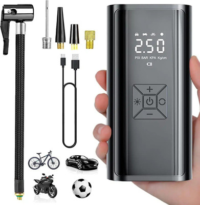 pnetx 150 psi Tyre Air Pump for Car & Bike(Auto Shut Off, Bleeder Valve Present)