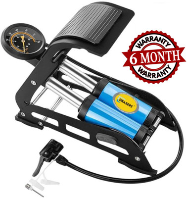Drasert 160 psi Tyre Air Pump for Car & Bike(Double Foot)