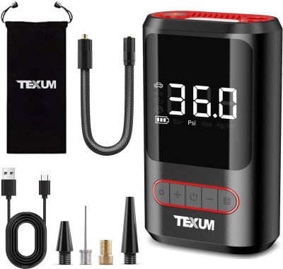 TEXUM 170 psi Tyre Air Pump for Car & Bike