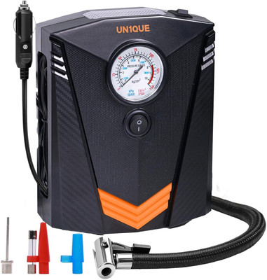 AKMOR Compact Air Pumps 150 psi Tyre Air Pump for Car & Bike(Bleeder Valve Present)