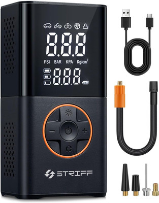 STRIFF 150 psi Tyre Air Pump for Car & Bike