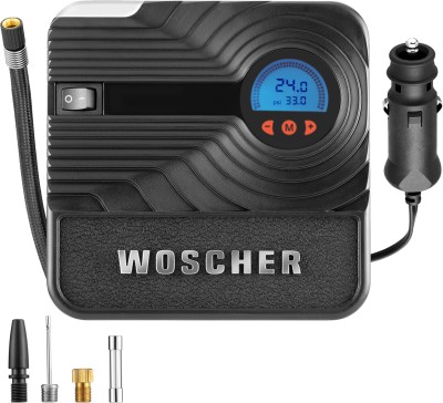 Woscher 130 psi Tyre Air Pump for Car & Bike