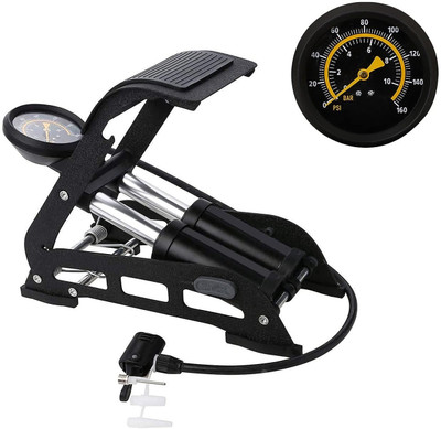RETLATE 160 psi Tyre Air Pump for Car & Bike(Double Foot)