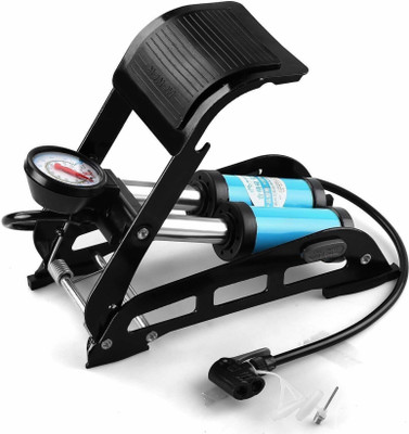 Bloom Shop Double Cylinder Foot Air Pump BLSN89 160 psi Tyre Air Pump for Car & Bike(Double Foot)