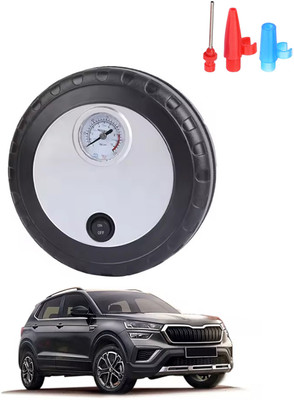 CCMM Universal Round Shape Air Pump-168 300 psi Tyre Air Pump for Car & Bike