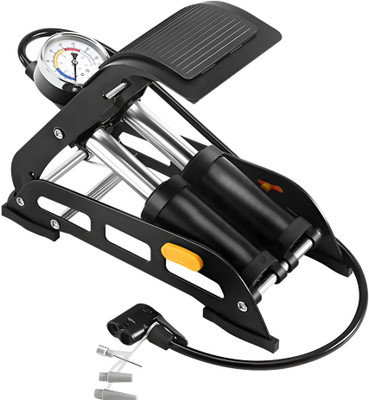 LIRGEZ KTX-AP5 160 psi Tyre Air Pump for Car & Bike