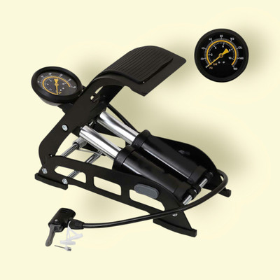 Nestrova AIRPUMP224 160 psi Tyre Air Pump for Car & Bike(Double Foot)