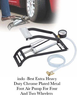INDO-BEST 100 psi Tyre Air Pump for Car & Bike
