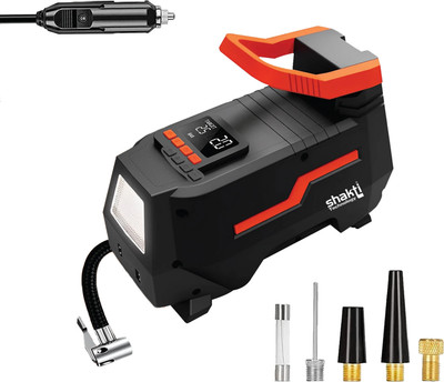 shakti Technology REGAL DC 150 psi Tyre Air Pump for Car & Bike(Auto Shut Off)