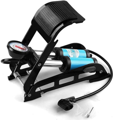 Bloom Shop Double Cylinder Foot Air Pump BLSN22 160 psi Tyre Air Pump for Car & Bike(Double Foot)