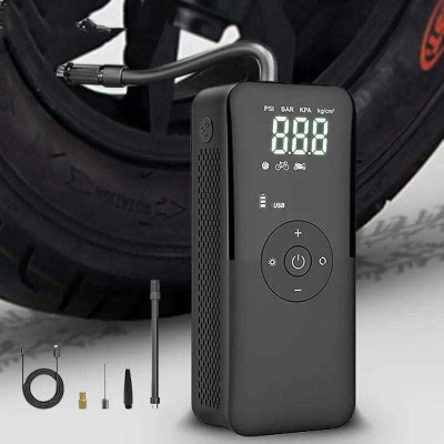ROCKTECH 150 psi Tyre Air Pump for Car & Bike