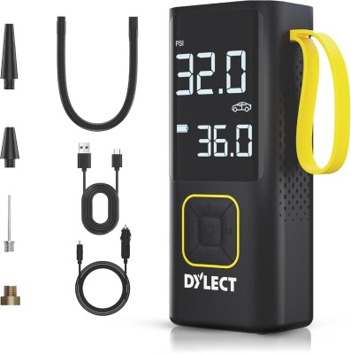 Dylect 150 psi Tyre Air Pump for Car & Bike