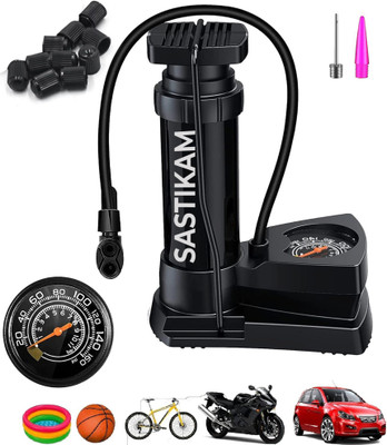 SASTIKAM 250 psi Tyre Air Pump for Car & Bike(Auto Shut Off)