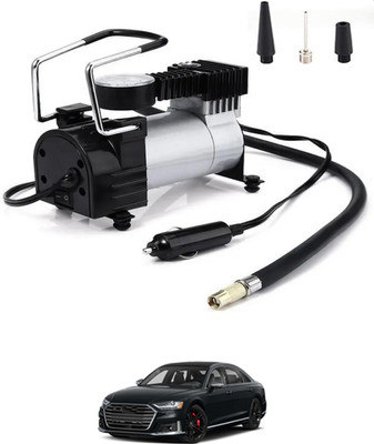 CCMM Universal 12V/150DC Silver Air Pump-225 150 psi Tyre Air Pump for Car & Bike