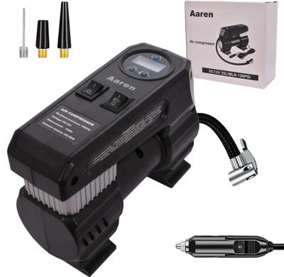 Aaren GPT-01 150 psi Tyre Air Pump for Car & Bike(Auto Shut Off)