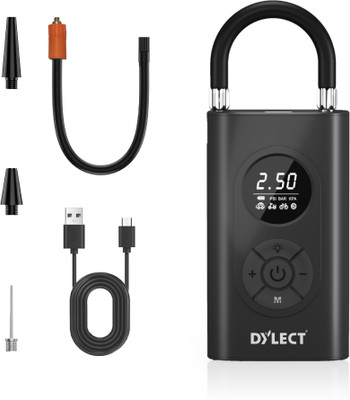 Dylect 150 psi Tyre Air Pump for Car & Bike
