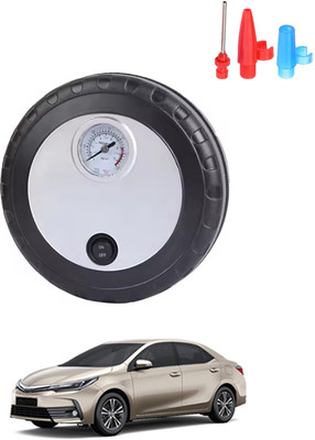 CCMM Universal Round Shape Air Pump-11 300 psi Tyre Air Pump for Car & Bike