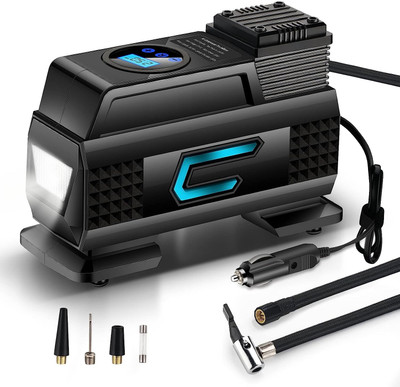 Onshoppy 150 psi Tyre Air Pump for Car & Bike(Auto Shut Off)