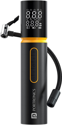 Portronics Vayu 5.0, POR-2155 150 psi Tyre Air Pump for Car & Bike(Auto Shut Off)