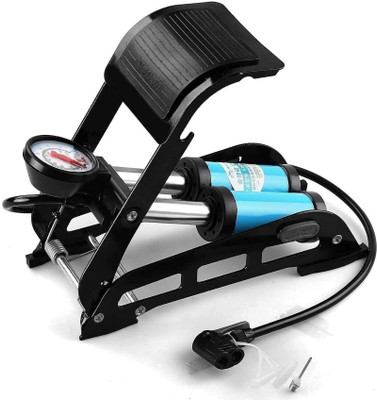 Bloom Shop Double Cylinder Foot Air Pump BLSN106 160 psi Tyre Air Pump for Car & Bike(Double Foot)